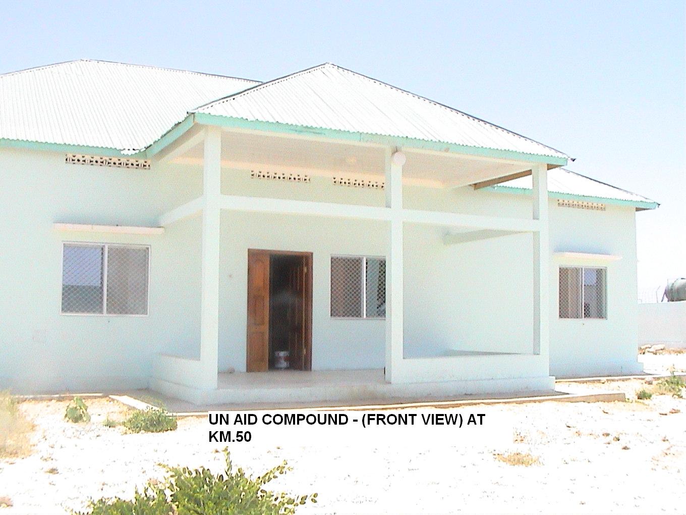 UN Aid Compound Construction