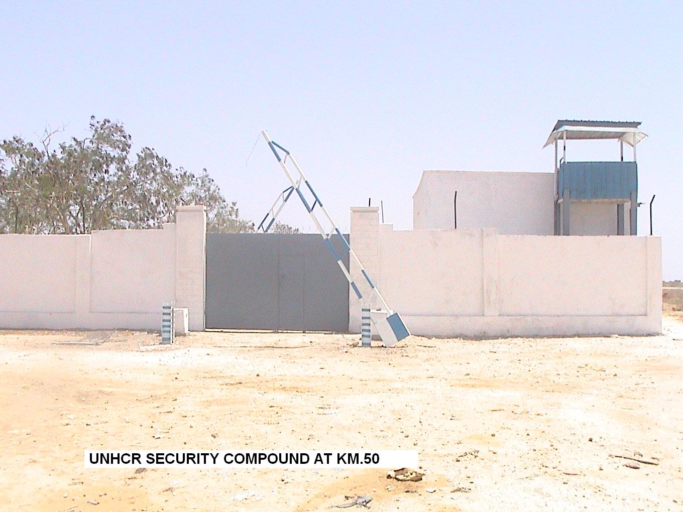  UNHCR Security Compound at KM50